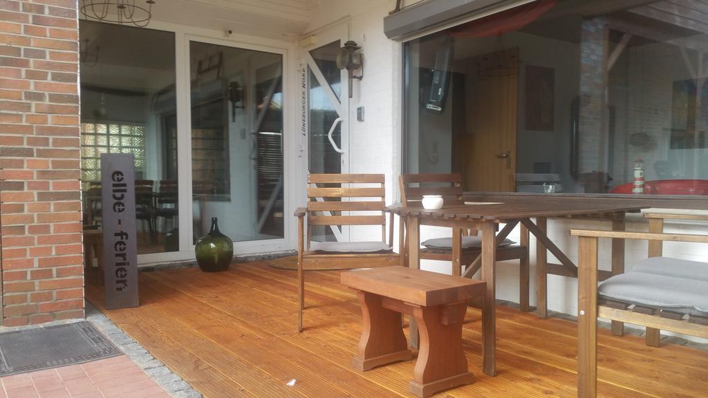 Elbe-Ferien 2 Apartment Tespe ภายนอก รูปภาพ